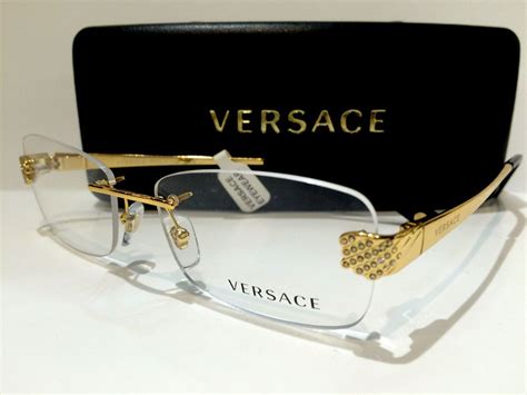versace rimless glass parts